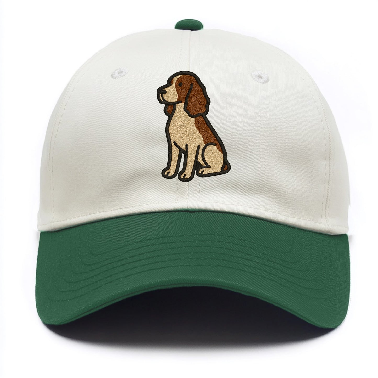 English Springer Spaniel - Modern spanie - Two Tone Cap - Green