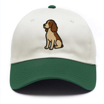 English Springer Spaniel - Modern spanie - Two Tone Cap - Green