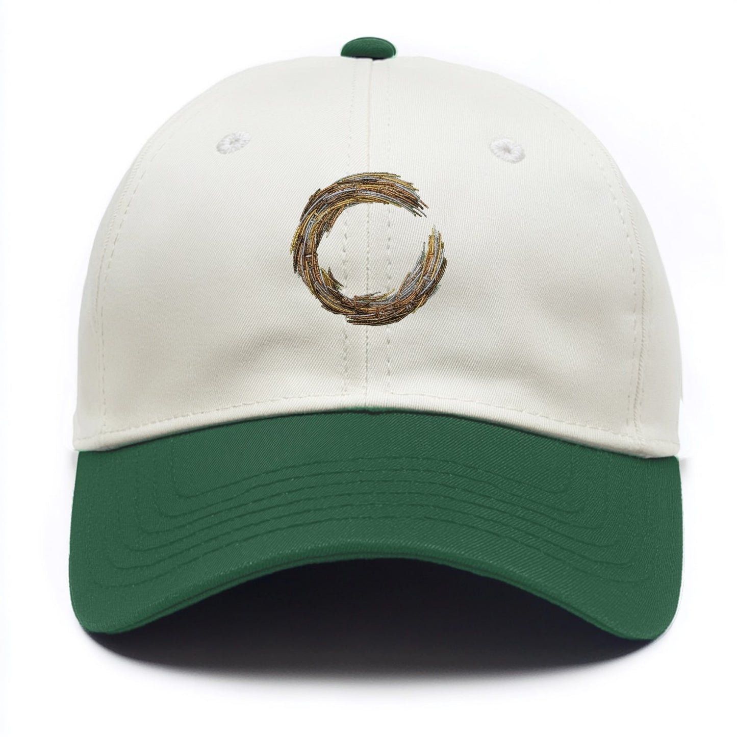 Enso Circle - Two Tone Cap - Green