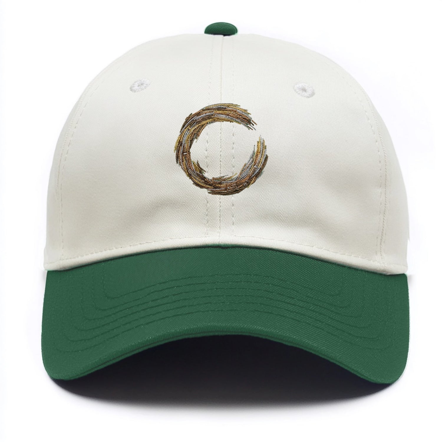 Enso Circle - Two Tone Cap - Green