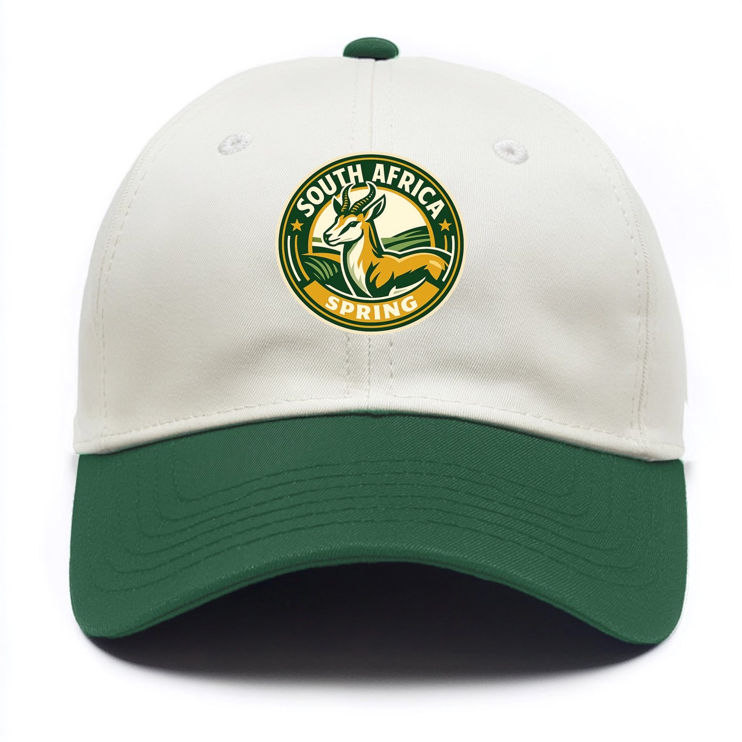 Vibrant Spring Awakening Emblem - Two Tone Cap - Green