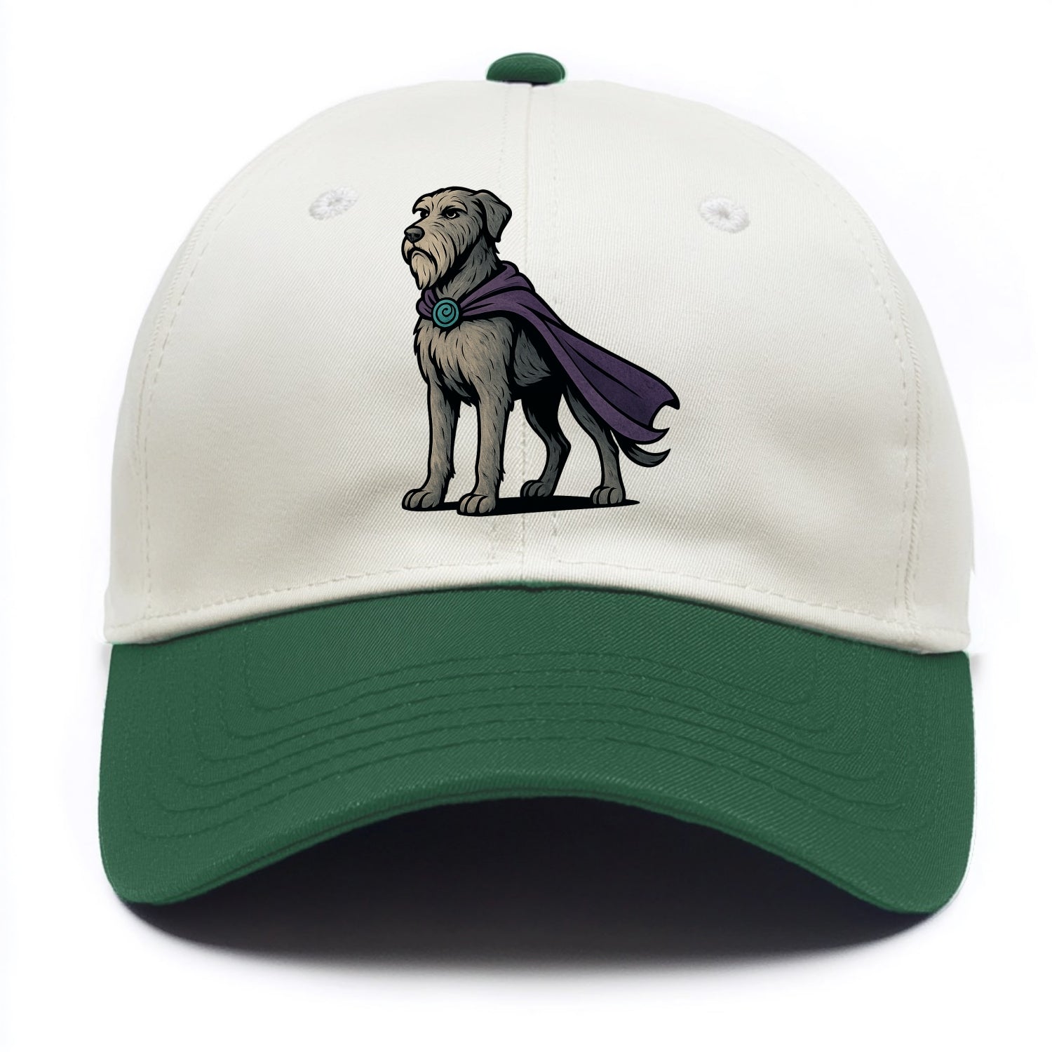 Irish Wolfhound Mystic Hero  - Two Tone Cap - Green