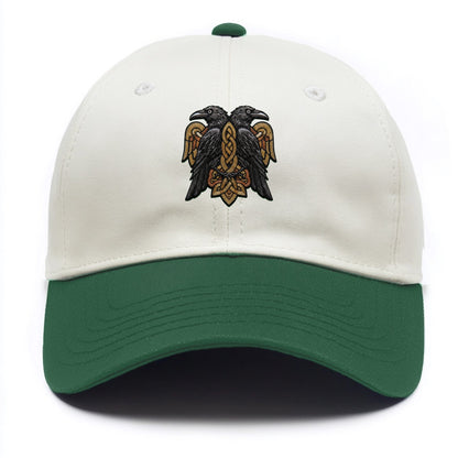 Odin's Ravens - Two Tone Cap - Green
