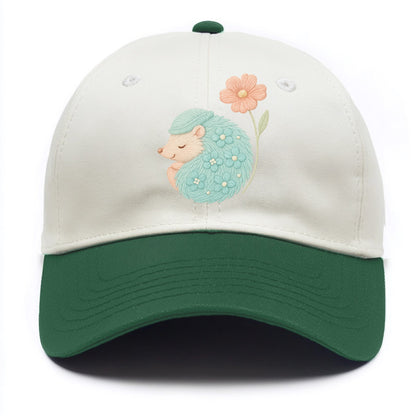 Aqua Hedgehog - Two Tone Cap - Green