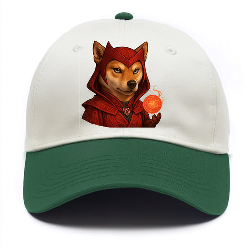 Shiba Inu Scarlet Witch  - Two Tone Cap