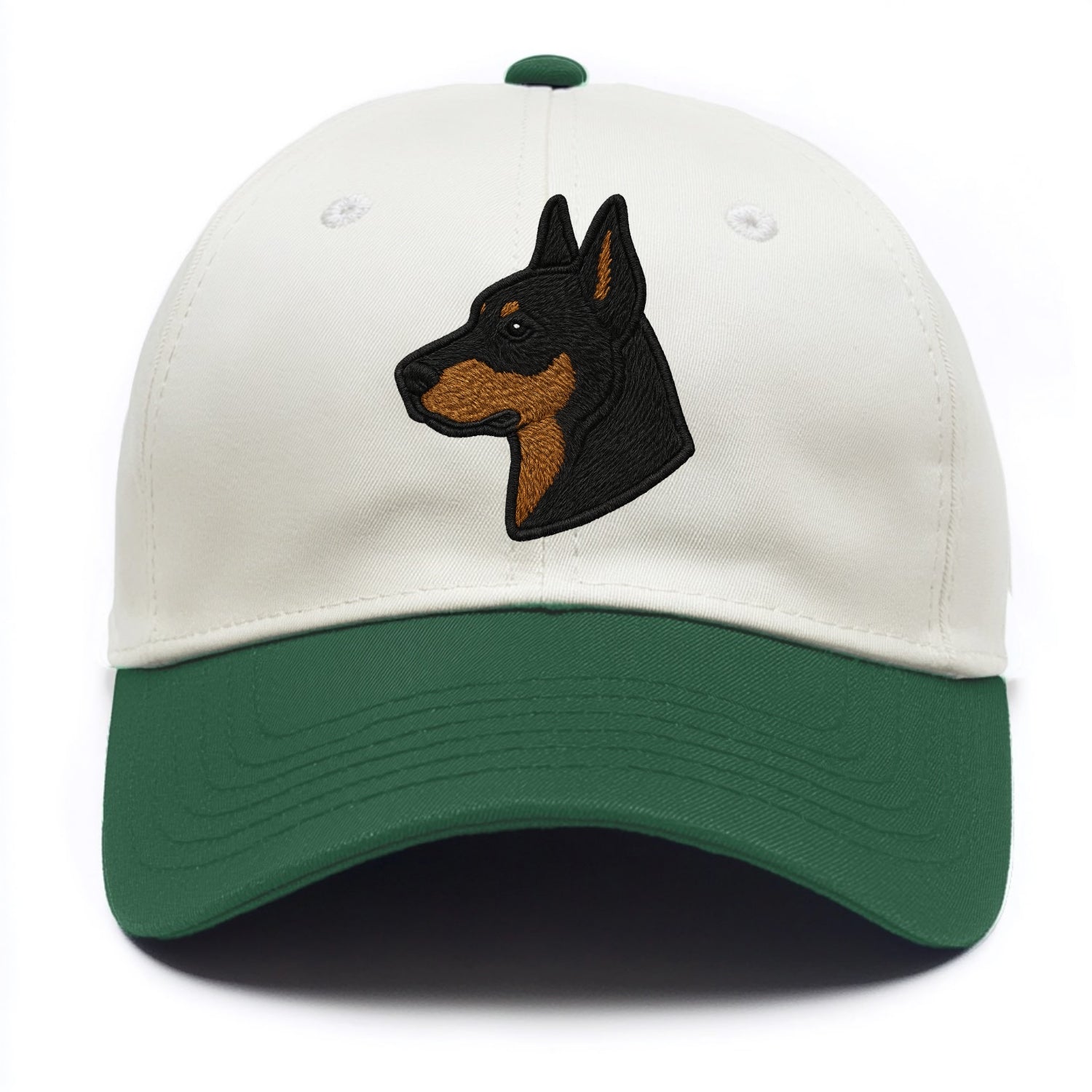 Beauceron - Contemporary French herder d - Two Tone Cap - Green