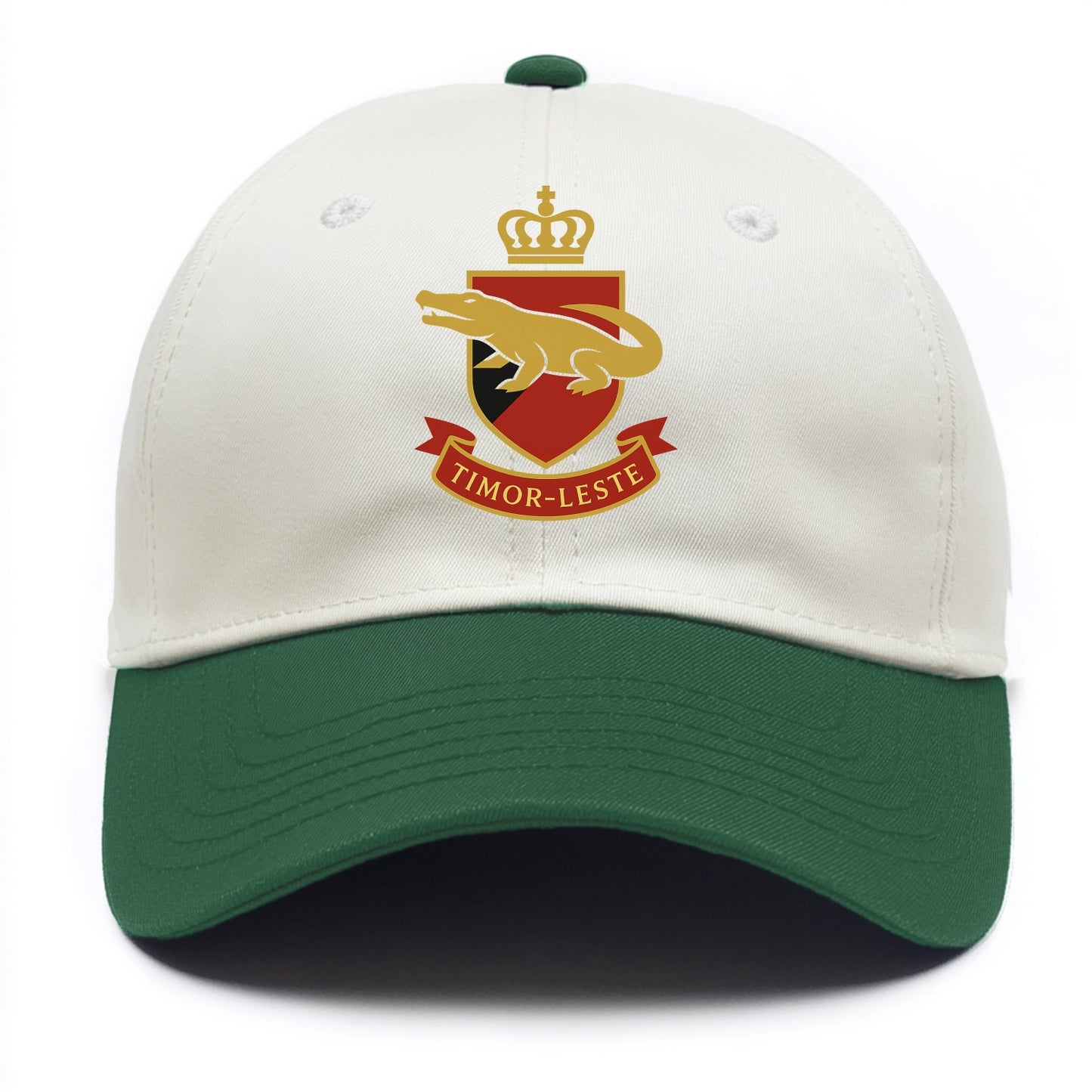 Timor-Leste Royal Logo  - Two Tone Cap - Green