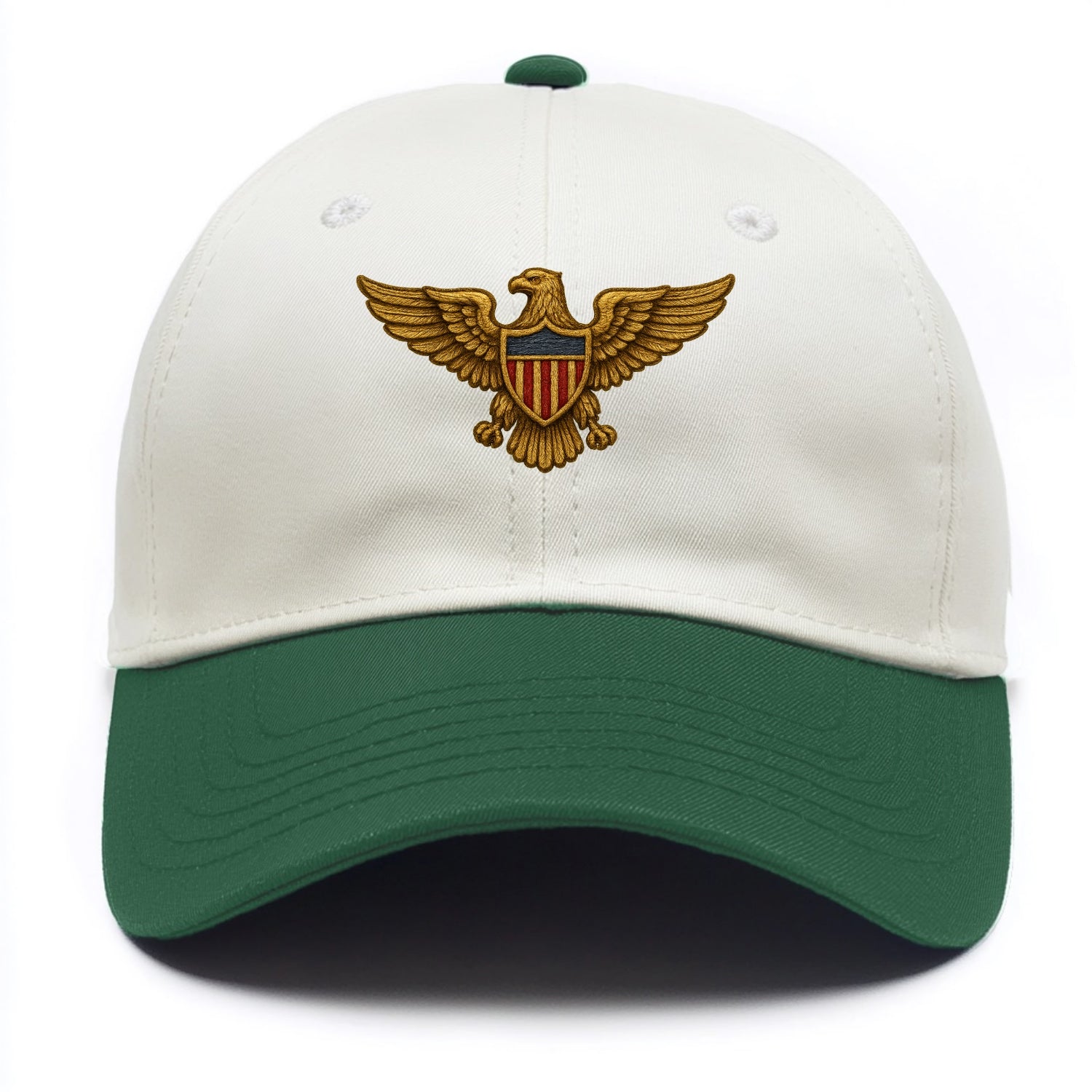 Pilot Wings  - Two Tone Cap - Green