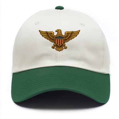 Pilot Wings  - Two Tone Cap - Green