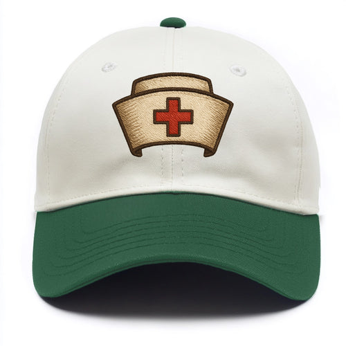 Nurse Cap  - Two Tone Cap
