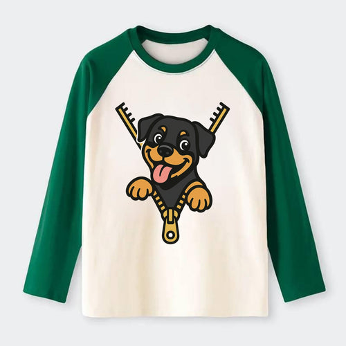 Rottweiler - Raglan Long Sleeve T-Shirt