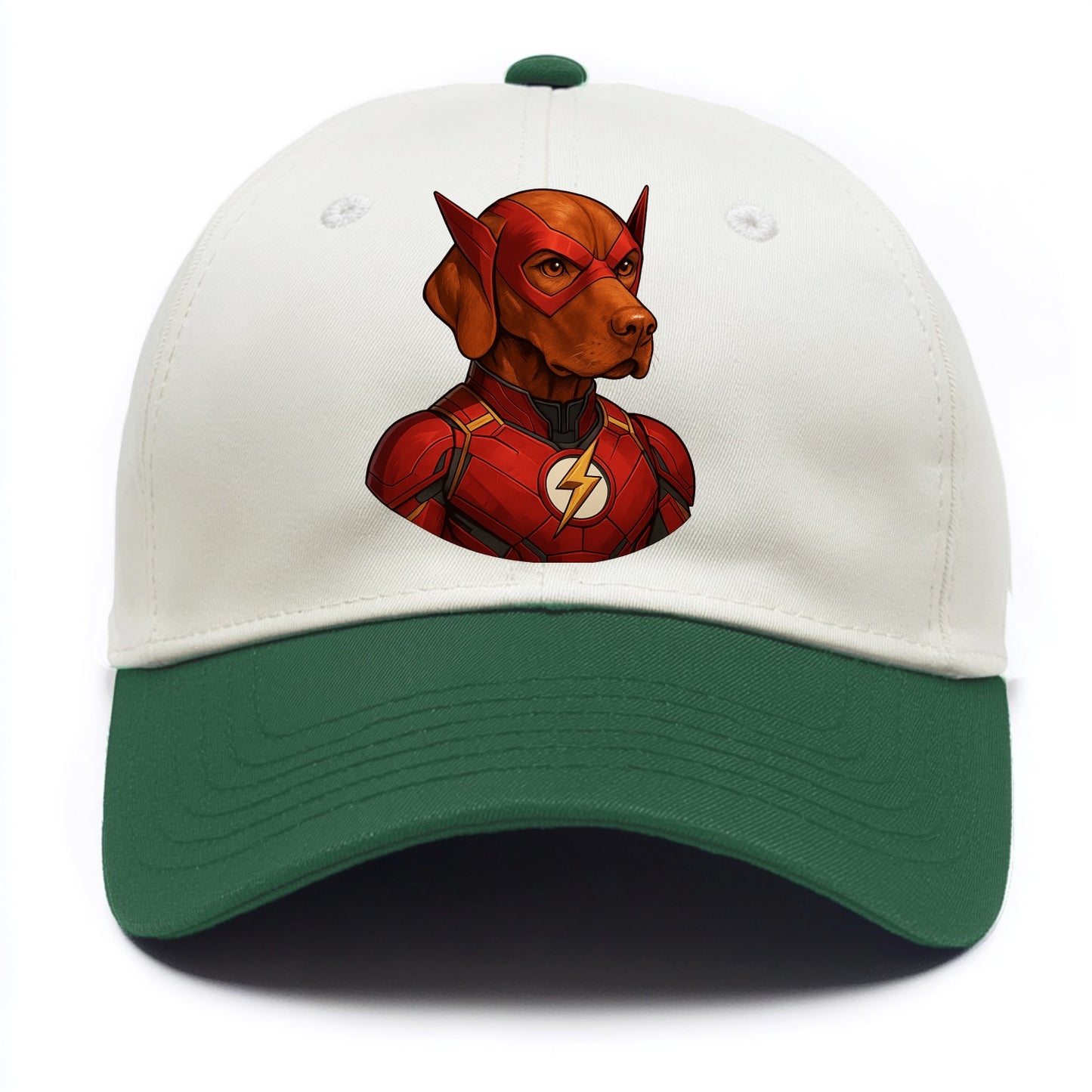 Vizsla Speed Hero  - Two Tone Cap - Green
