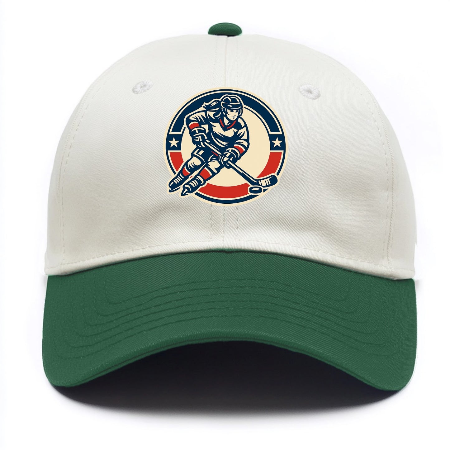 Fearless Ice Warrior - Two Tone Cap - Green