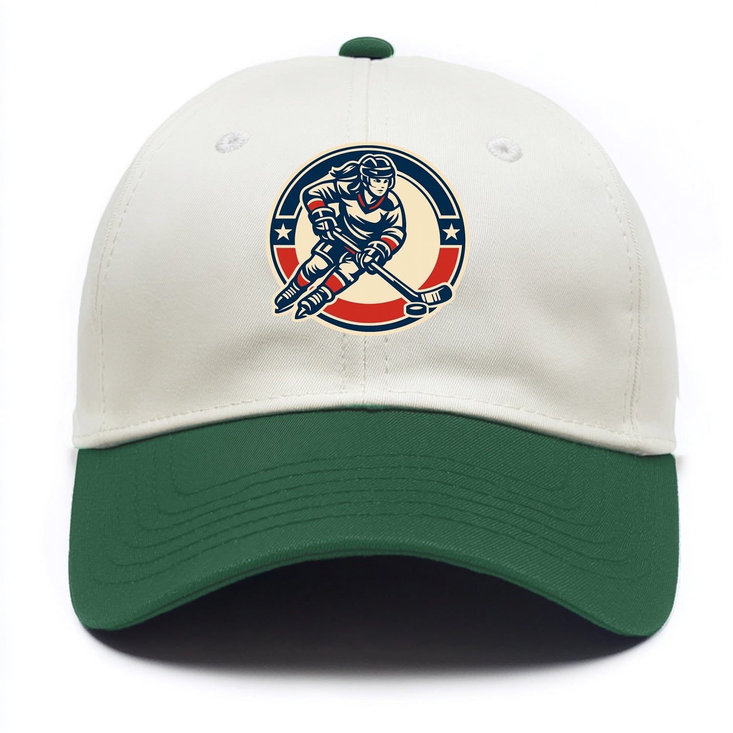 Fearless Ice Warrior - Two Tone Cap - Green
