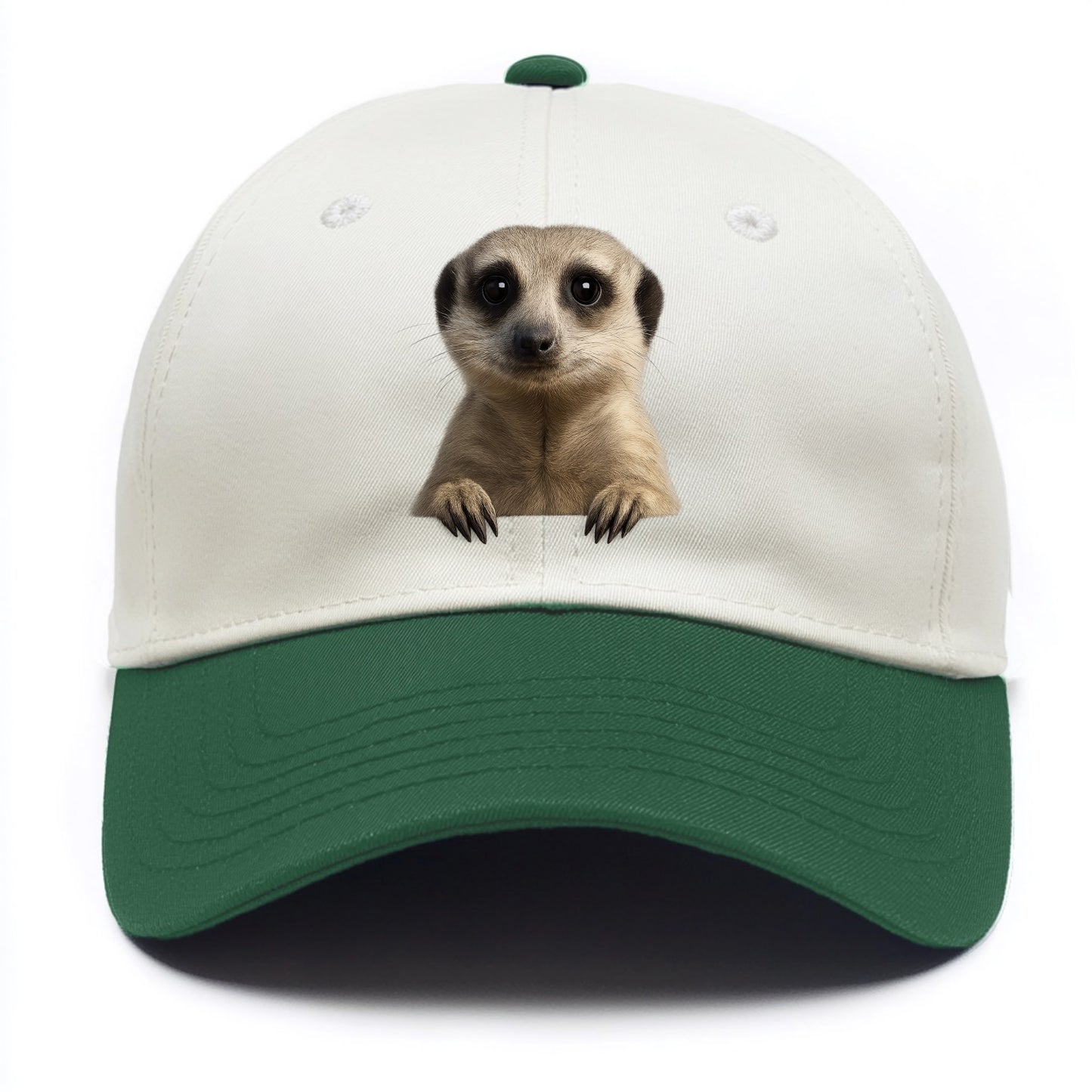 Meerkat  - Two Tone Cap - Green