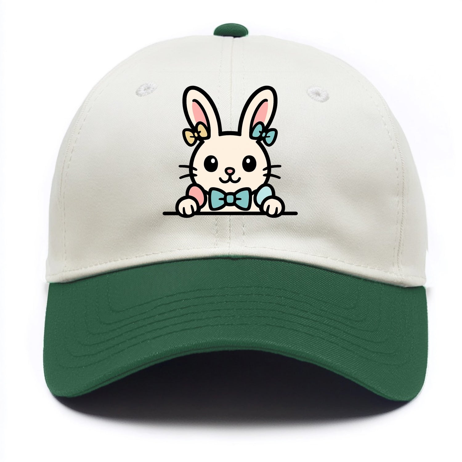 Easter Bunny  - Two Tone Cap - Green