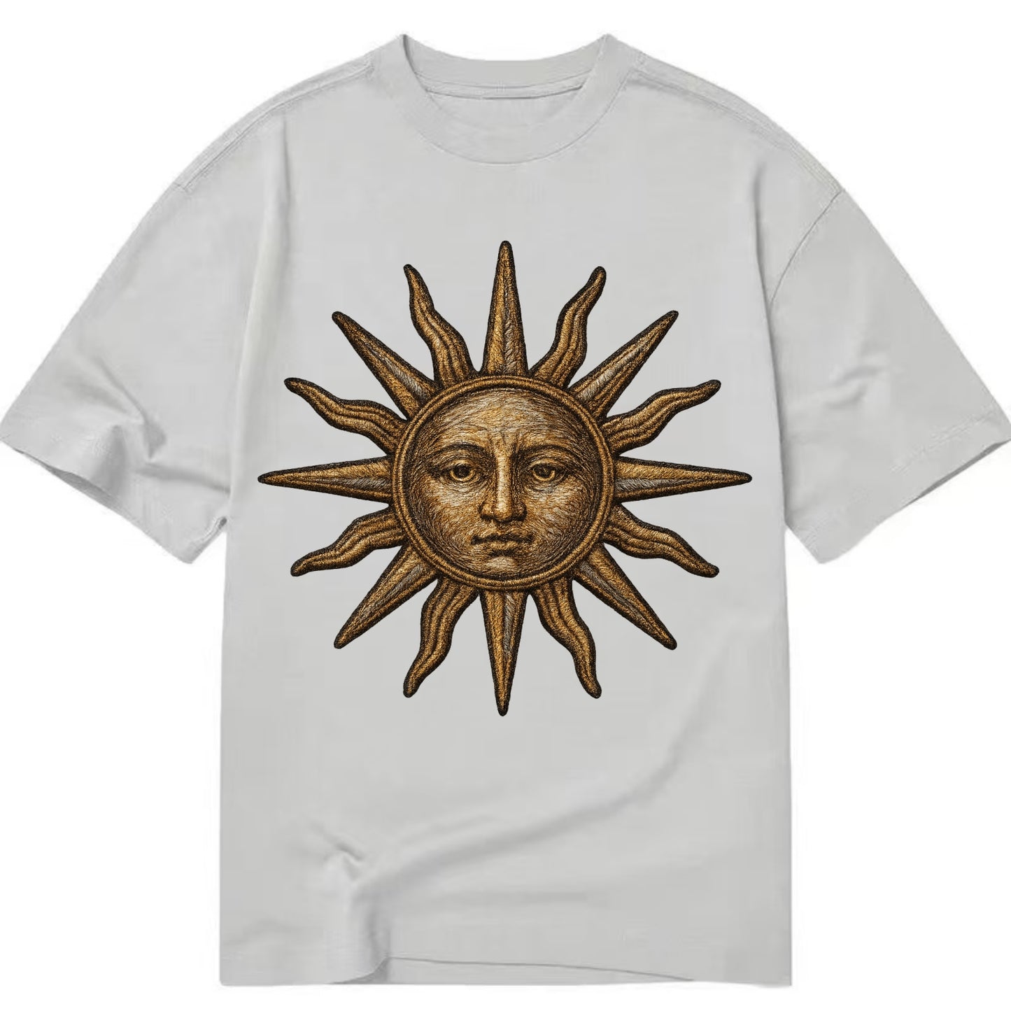 Sun Rays  - Classic T-shirt - Grey