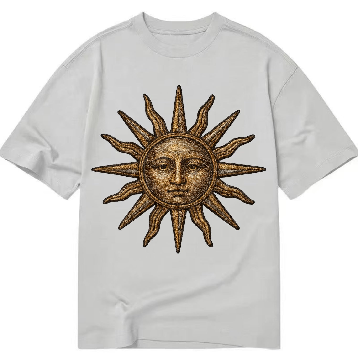 Sun Rays  - Classic T-shirt - Grey