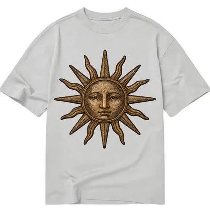 Sun Rays  - Classic T-shirt - Grey