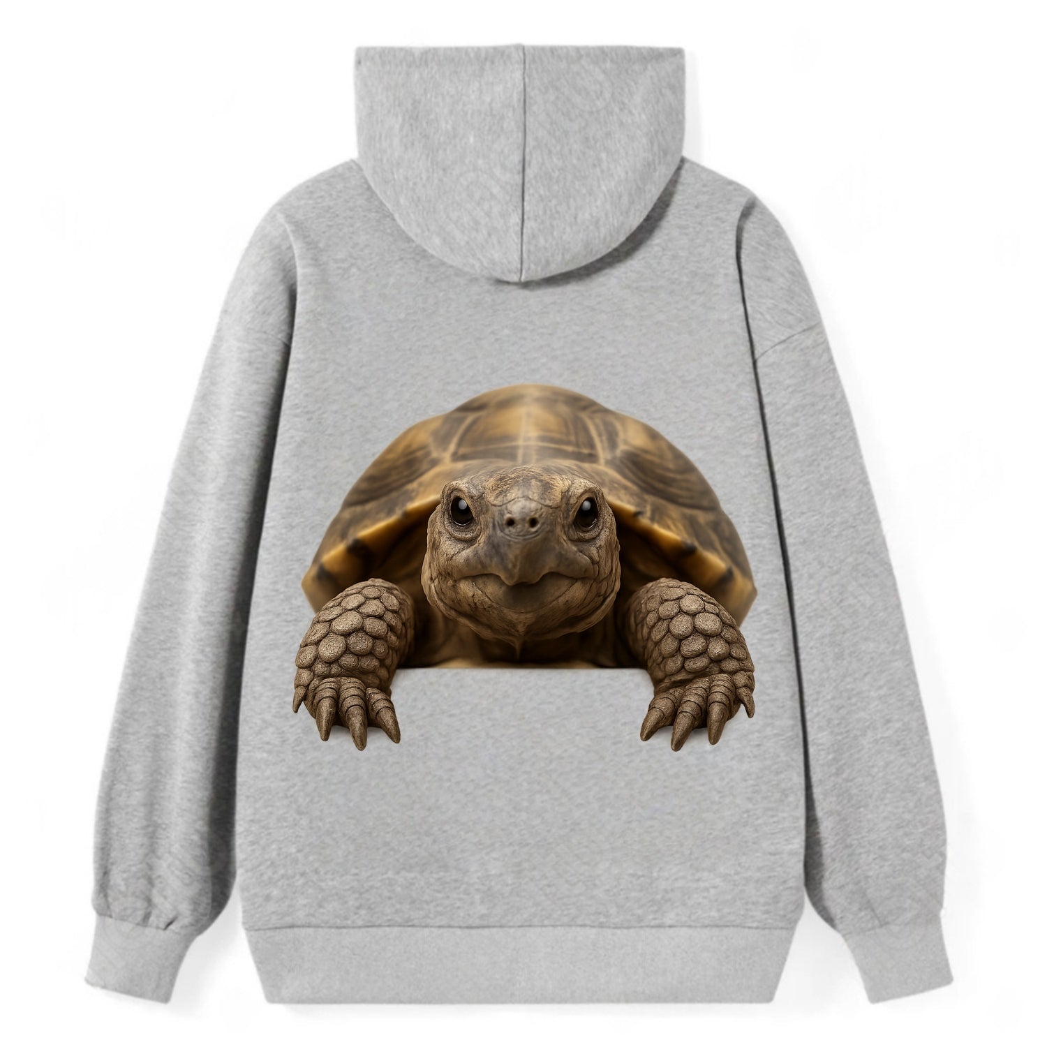 Tortoise  - Classic Pullover Hoodie - Grey