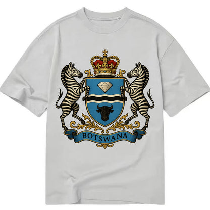Botswana Heritage Badge  - Classic T-shirt - Grey
