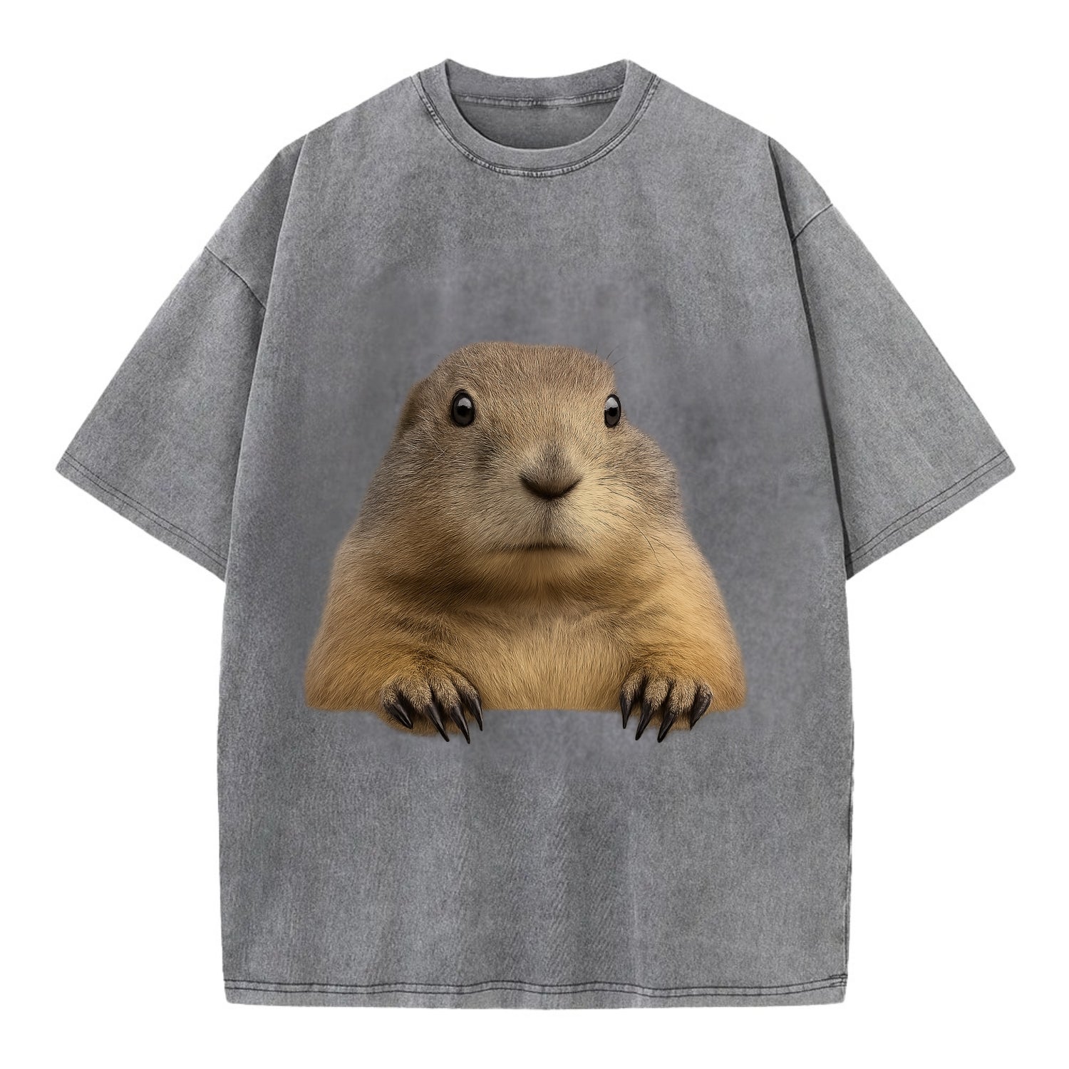 Prairie Dog  - Vintage T-shirt - Grey