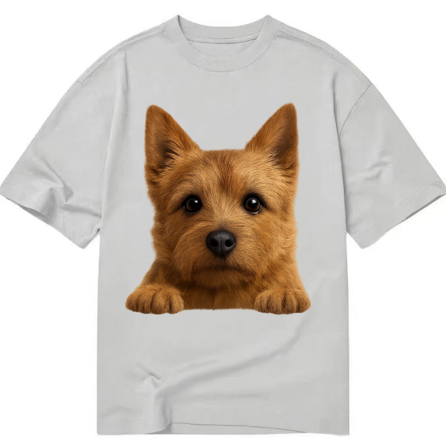 Norwich Terrier  - Classic T-shirt - Grey