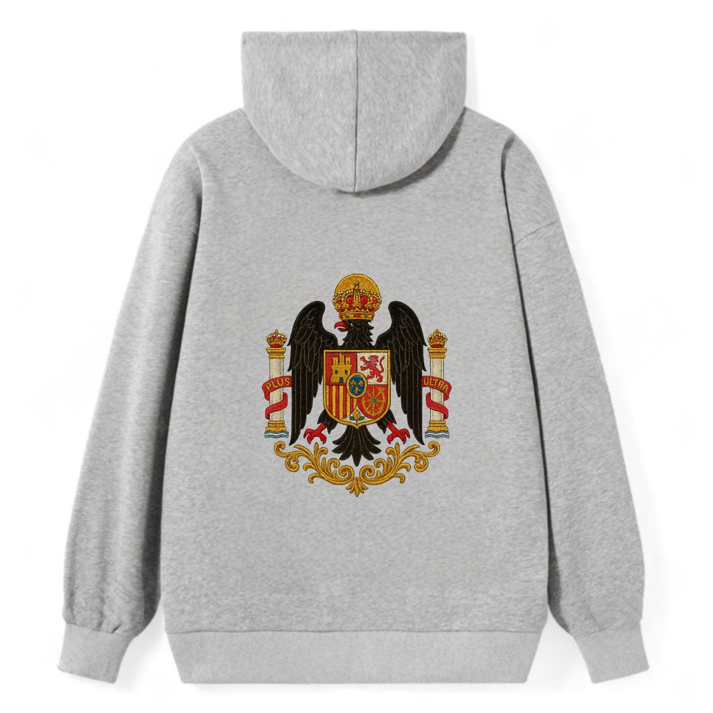 Imperial Eagle Of Spain Crest - Classic Pullover Hoodie - Grey
