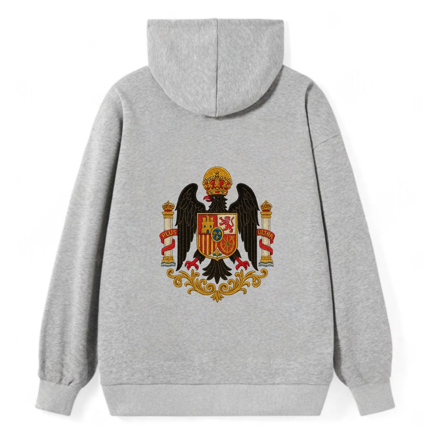 Imperial Eagle Of Spain Crest - Classic Pullover Hoodie - Grey