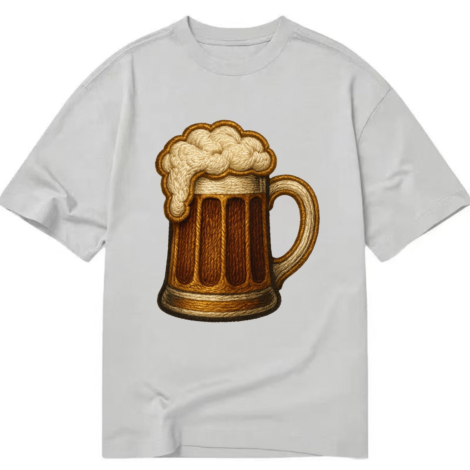 Beer Mug  - Classic T-shirt - Grey