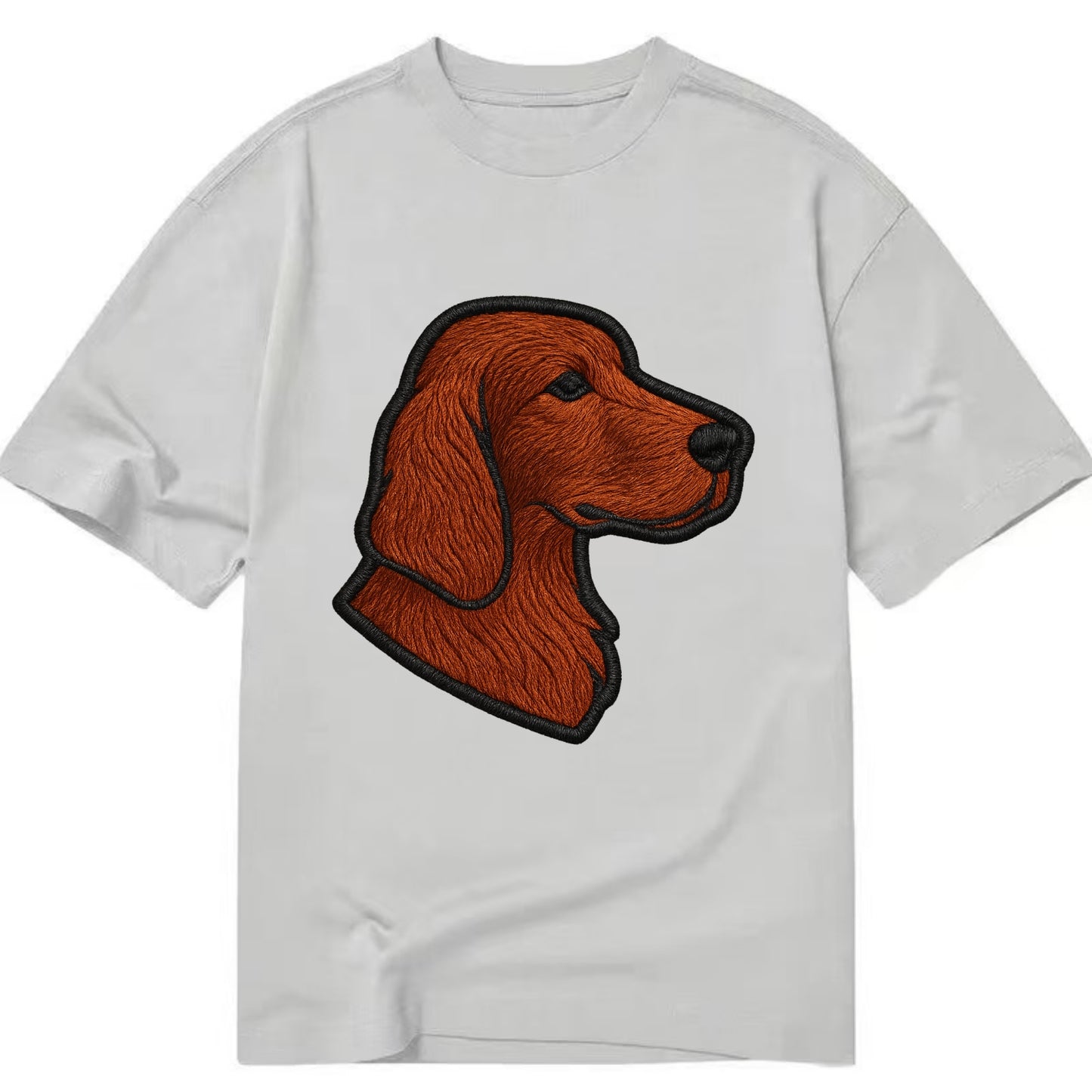 Irish Setter - Contemporary red setter l - Classic T-shirt - Grey