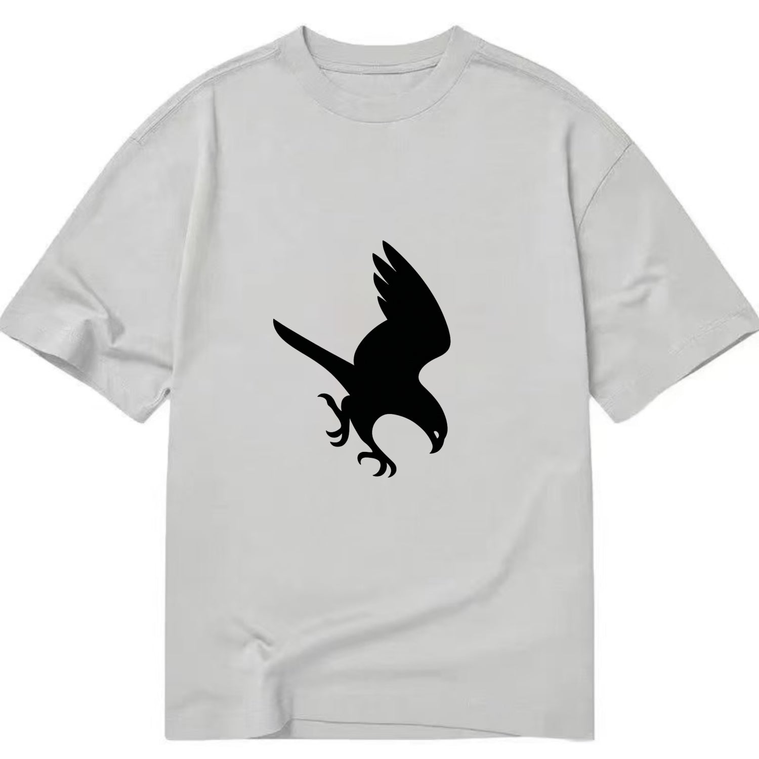 Hawk diving for prey - Classic T-shirt - Grey