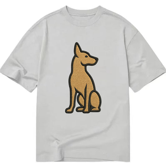 Pharaoh Hound - Tan colored sitting pose Classic T-shirt - Grey