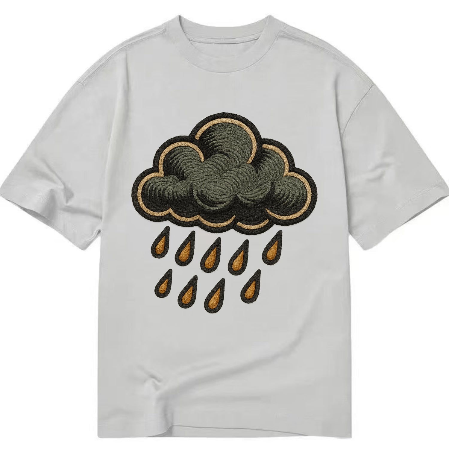 Rain Cloud  - Classic T-shirt - Grey