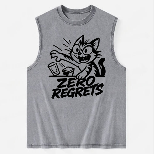 Chaos Gremlin Cat - Vintage Washed Tank