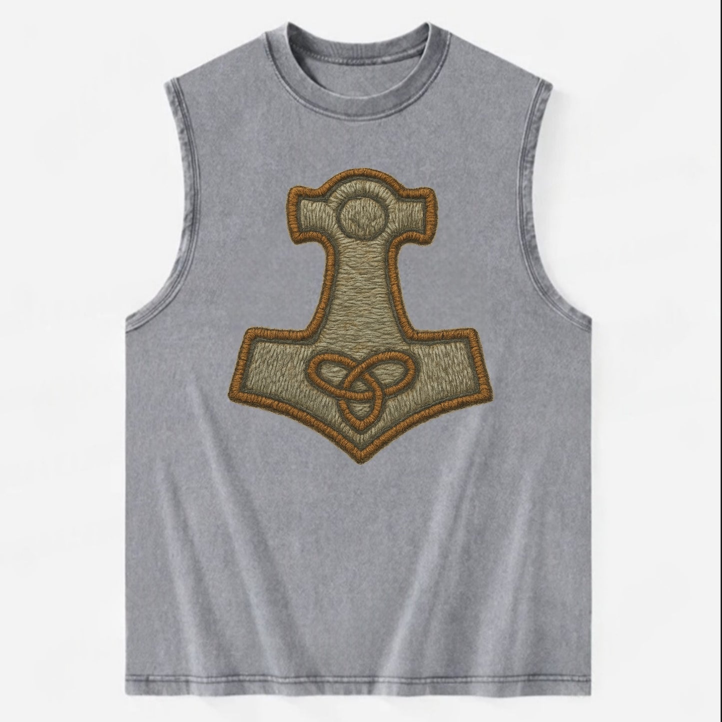 Mjolnir - Vintage Washed Tank - Grey
