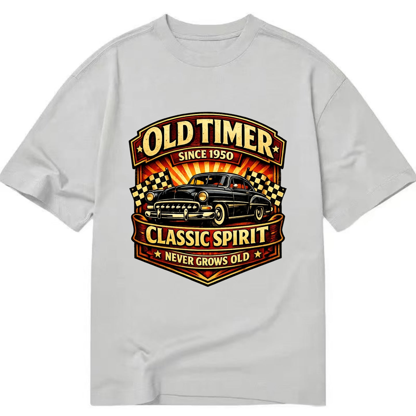 Old Timer Classic Spirit - Classic T-shirt - Grey
