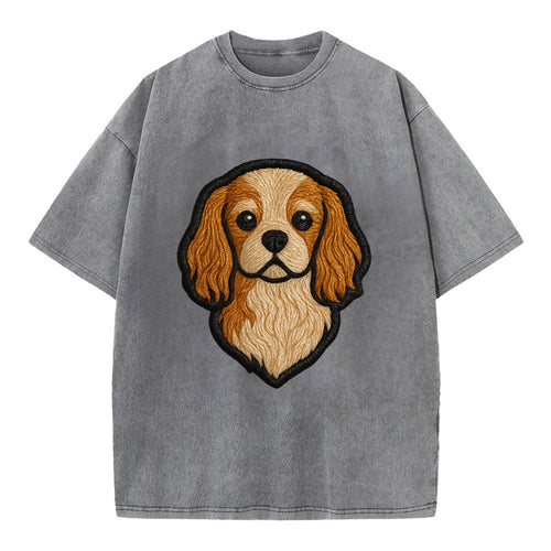 Cavalier King Charles Spaniel - Modern g - Vintage T-shirt