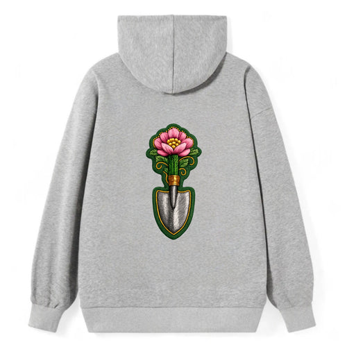 GARDENING TROWEL FLOWER - garden tool with - Classic Pullover Hoodie