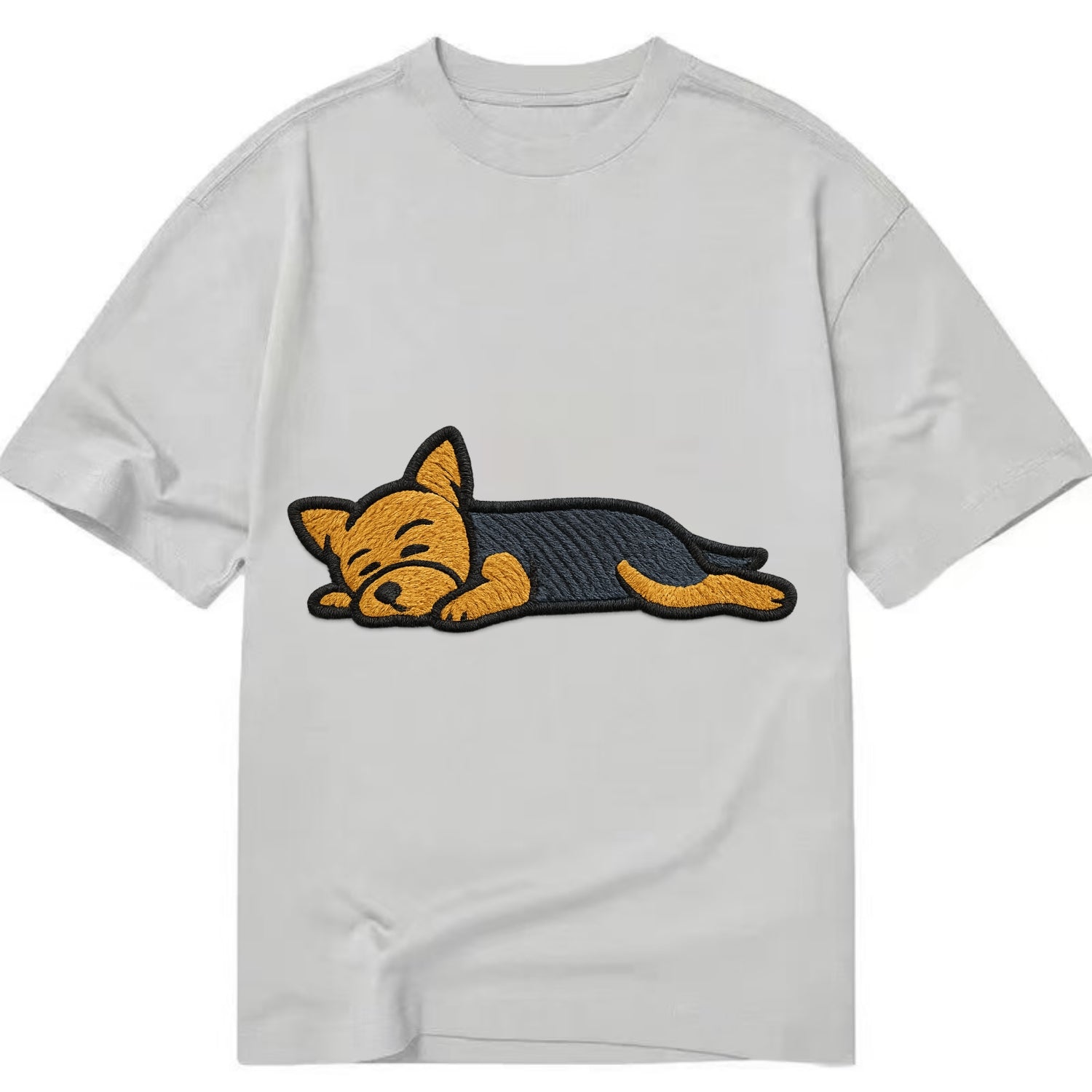 Yorkshire Terrier - Blue and tan fully r Classic T-shirt - Grey