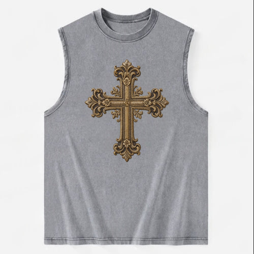 Victorian Cross  - Vintage Washed Tank