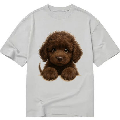 Irish Water Spaniel  - Classic T-shirt - Grey