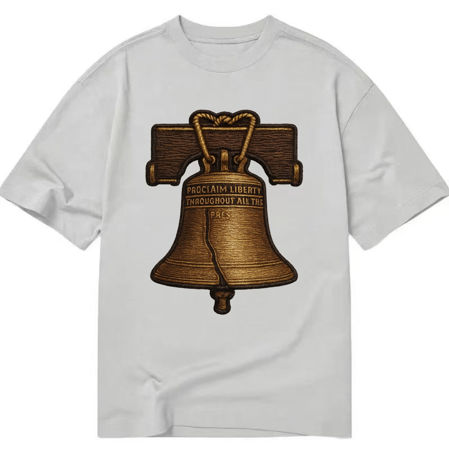 Liberty Bell  - Classic T-shirt - Grey