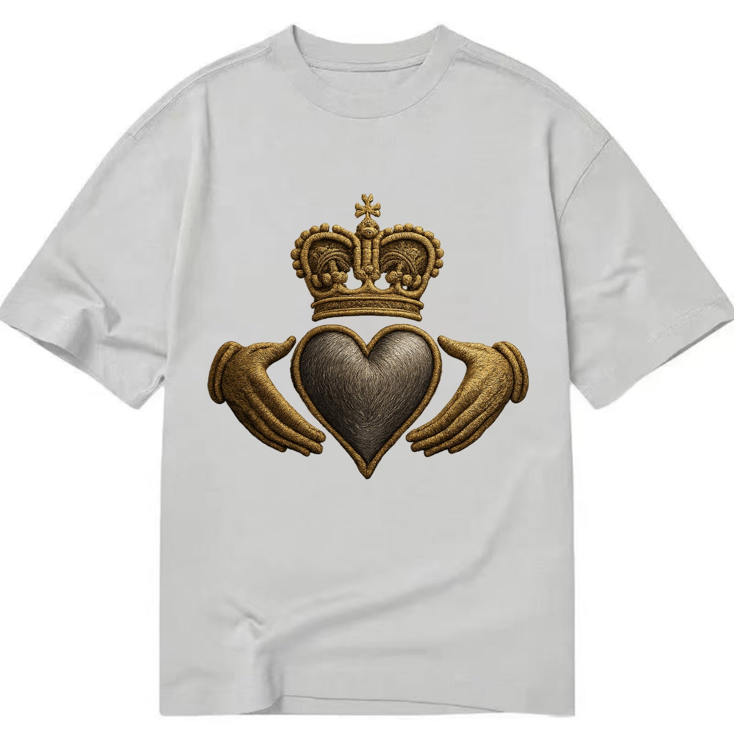 Claddagh Symbol  - Classic T-shirt - Grey