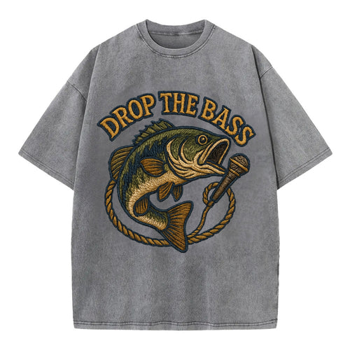 Drop The Bass  - Vintage T-shirt