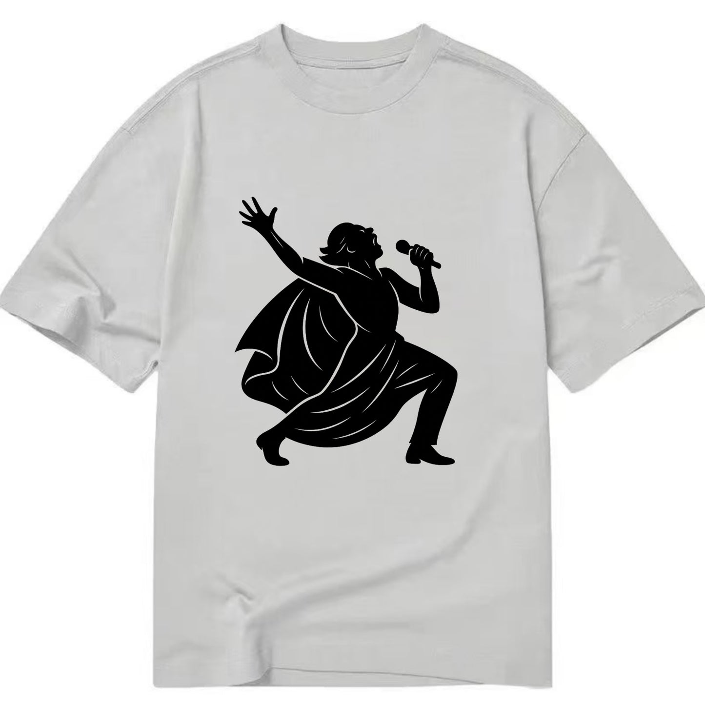 Opera singer powerful finale - Classic T-shirt - Grey
