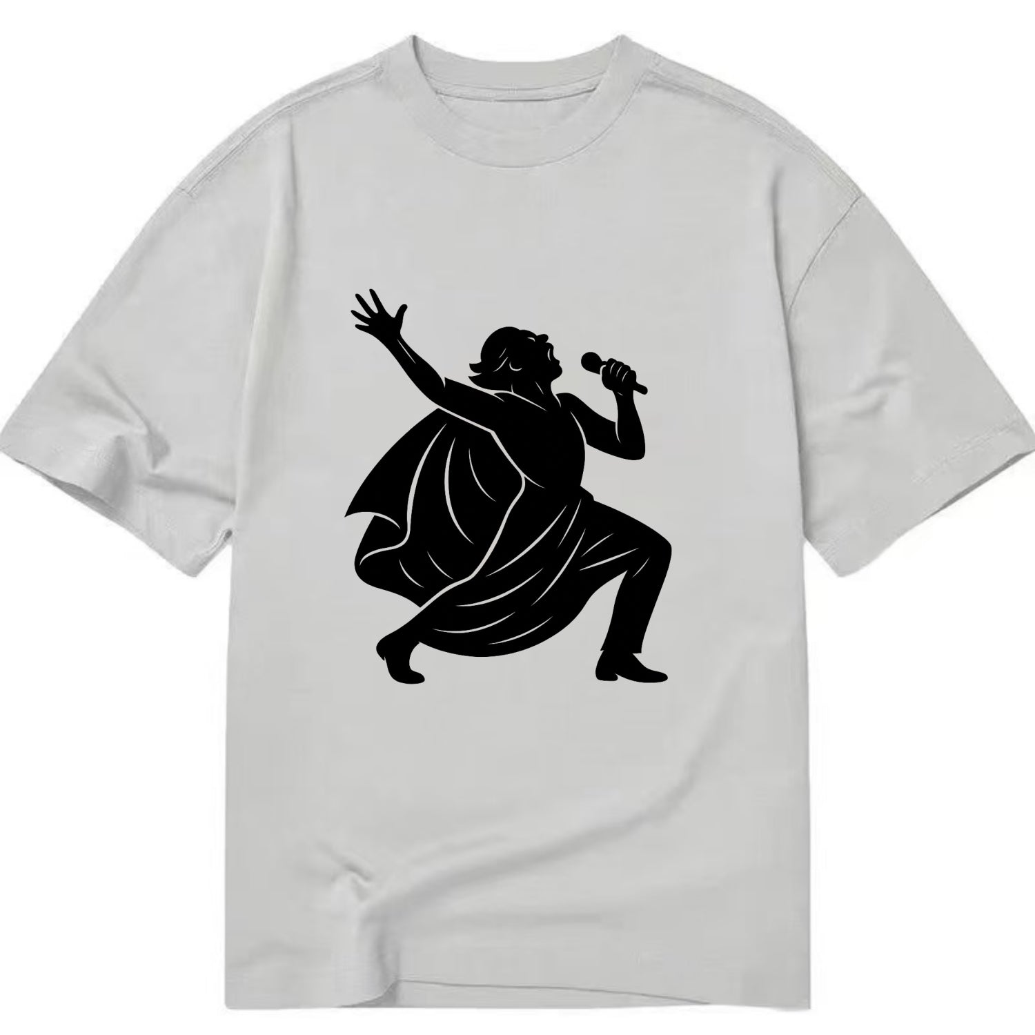 Opera singer powerful finale - Classic T-shirt - Grey