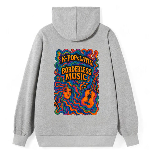 K-Pop and Latin fusion explosion - Borderless Music - cross-cultural - Classic Pullover Hoodie