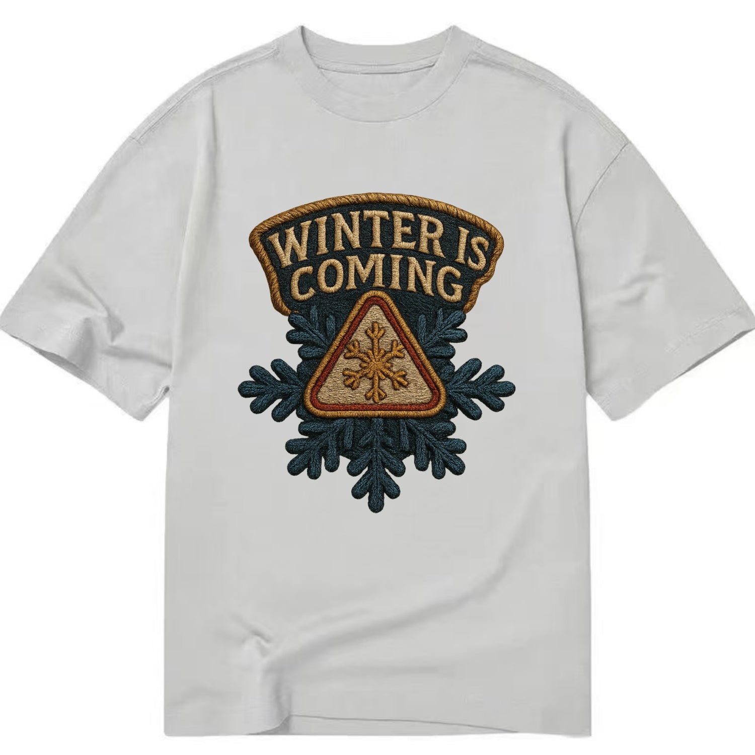 Winter Is Coming  - Classic T-shirt - Grey