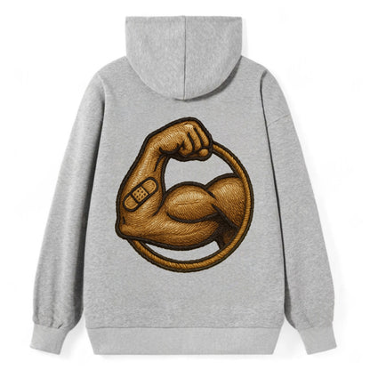 Sore Today Strong Tomorrow  - Classic Pullover Hoodie - Grey